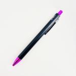 School Stationery Simple Aluminum Press Type Ballpoint Pen Spray Painting Logo