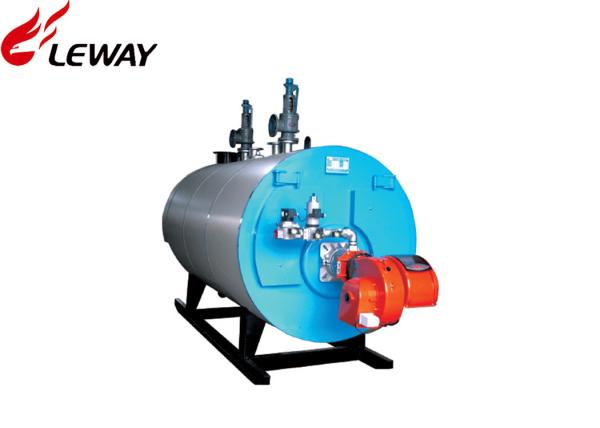 Industrial Oil Hot Water Boiler Sufficient Heated Surface 0.35 -7.0MW Rated Heat