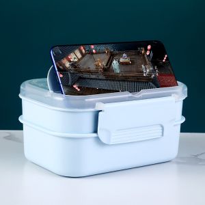 Microwave Oven Heating Stackable Thermal Insulation Lunch Box