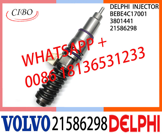 BEBE4C17001 21586298 3801441 Common Rail Fuel Diesel Injector BEBE4C17001 21586298 3801441 E1 for VOL PENTA