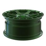 Green 17 Inch Forged Auto Wheels JWL Off Road Aluminum Wheels