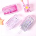 Candy Color Waterproof PVC Cosmetic Bag For Girls