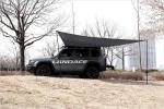 Aluminum Alloy Black Side Canopy Easy Open Car Roof Rack Roof Top Tent Awning