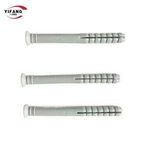 Wholesale White Plastic Expansion Anchor Drywall Screw Fasteners ISO Standard from china suppliers