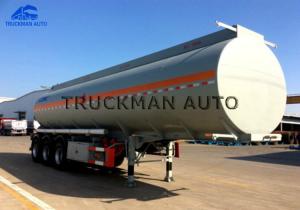 Wholesale 35 Cbm Oil Truck Tanker , Fuel Tanker Semi Trailer For Diesel And Petrol from china suppliers