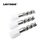 3 Flutes Flatten Aluminum End Mills Tungsten Solid Carbide Thread Mills