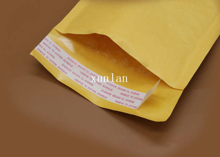 Anti Tremble Kraft Paper Bubble Mailers Safe Padded For Mailing Business