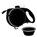Anti Twist Collapsible Dog Leash Water Bottle ABS Plastic
