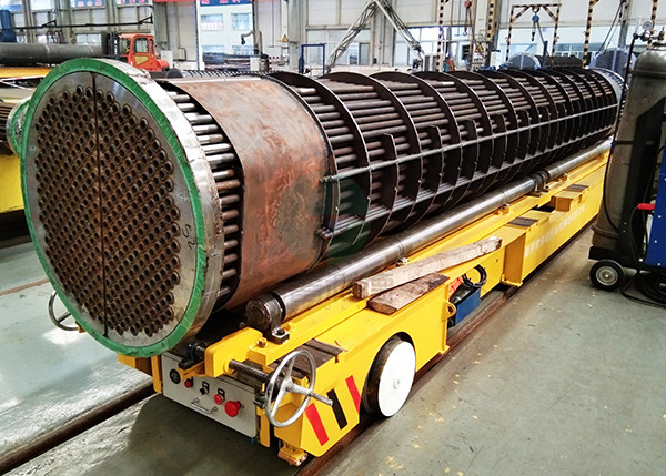 25 Ton Factory Electric Driven Material Transfer Rail Guided Coil Handling Vehicle