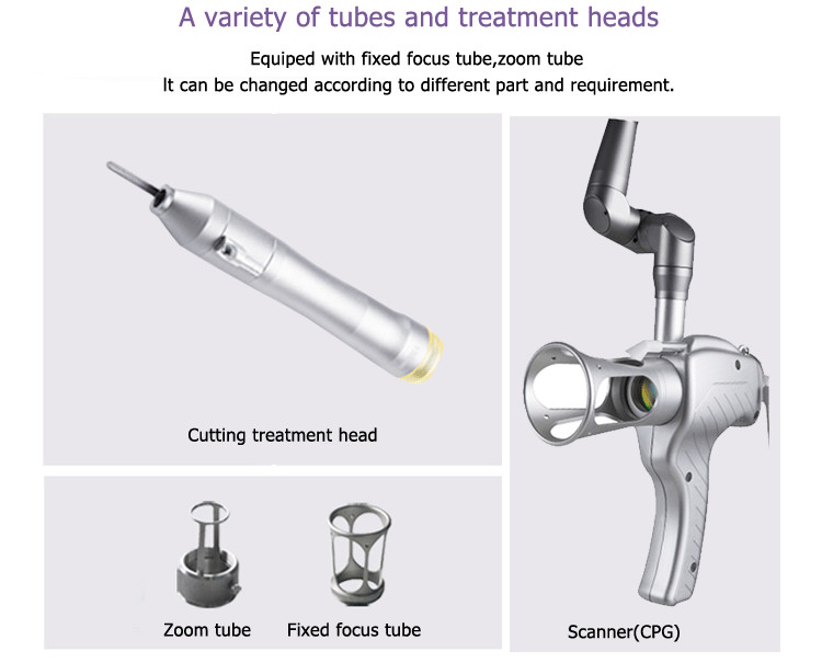 Factory direct sales CE approved 7 hinged joint arm best co2 fractional laser peel machine
