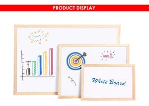 Wholesale Wood Framed Magnetic Dry Erase Board With Marker Pen Fashionable Style from china suppliers