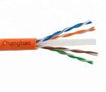 Polyethy Lene 0.58BC Bare Copper UTP 4 Pair Cat6 Cable