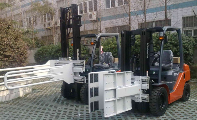 Double 55 Gallon Drum Clamp Forklift Attachment Forklift Barrel Clamp