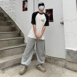Custom Loose Sport Pant Stylish High Waist Pockets Pant for Men