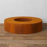 Charcoal Firepit Metal Round Smokeless Wood Burning Steel Fire Pits