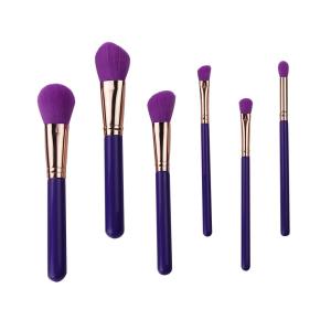 Wholesale 6 Pieces Essential Brush Set High Quality Finish Purple Color from china suppliers