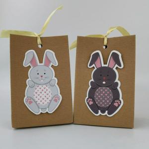 Wholesale Easter Day Rabbit Biodegradable Paper Food Packaging Ribbon Gift Bags 25g from china suppliers