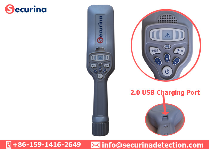Advanced Alarm Indication Hand Held Detector Full Digital V160E