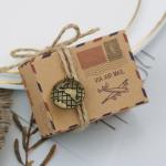 CMYK Brown Reusable Wedding Kraft Paper Mache Gift Boxes