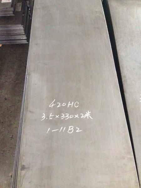 AISI 420C EN 1.4034 Flat Rolled Stainless Steel Sheet DIN X46Cr13 Plate