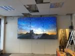 3x3 55inch Samsung 1.7mm Commercial LCD Multi Screen Video Wall Display