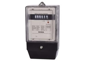 Wholesale 127/230V PC Cover Single Phase kilowatt hour meter With Ultrasonic Closed Cover from china suppliers