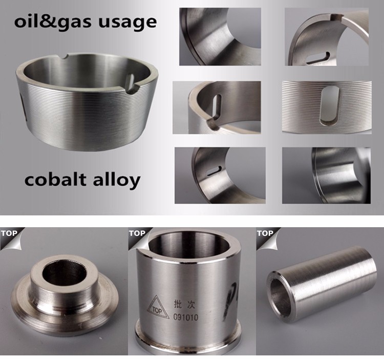 powder metallurgy process stellite cobalt alloy bearing bushing sleeve