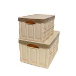 56L Dustproof Cube Household Storage Containers For Toys Snacks Odorless PP