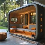 Customized Modern Luxury Apple Cabin Prefab Sunroom for Villa Hotel Cafe Shop