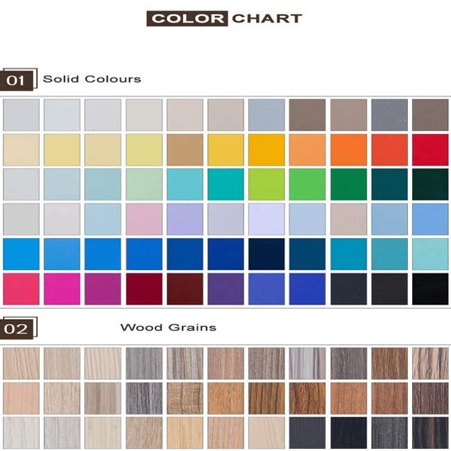 Fireproof Woodgrain 4.3'X9' HPL Laminated Plywood