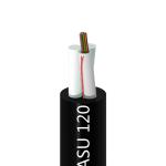 Single Mode 12fO ASU80 Optic Fiber Cable 80m For Span