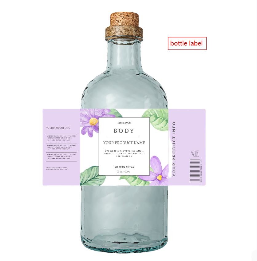 Square Circle Oval Or Customized Shape Options For Wine Bottle Labels
