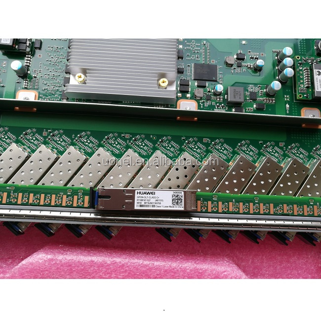 Huawei MA5600T 02311EPT H901GPHF Board complete with B+ SFP and 16I 20m SC/UPC FC/UPC patch cords