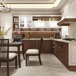 Wholesale Anti Fouling Kitchen Melamine Cupboards Custom Cabinet Makers from china suppliers