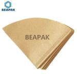 Cone Disposable V60 Drip Coffee Filter Bags Unbleached Natural Paper