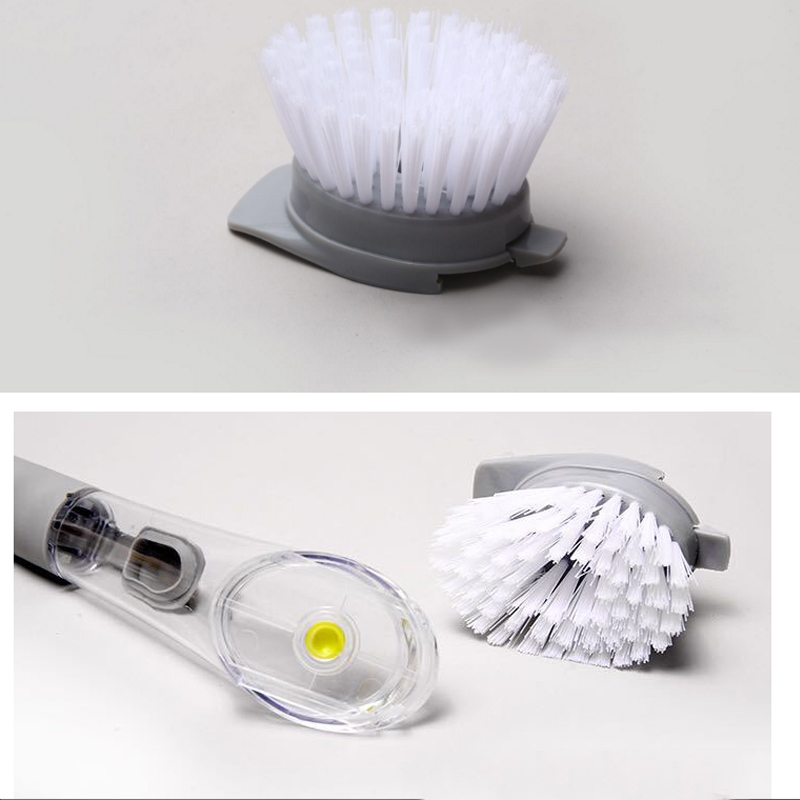 Dual purpose type cleaning brush,Kitchen Pot Cleaner Tool,Scrubber Dish Bowl Washing Sponge Kitchen Dish Washing Brush Pot Brush