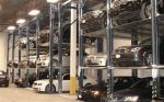 Four Post Residential Car Stackers Lift Systems 4 Columns 4 Floors