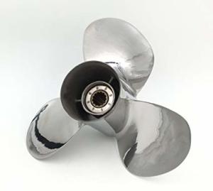 Wholesale Light Weight Stainless Steel Propeller , Replacement Boat Propellers For Outboard Motor from china suppliers