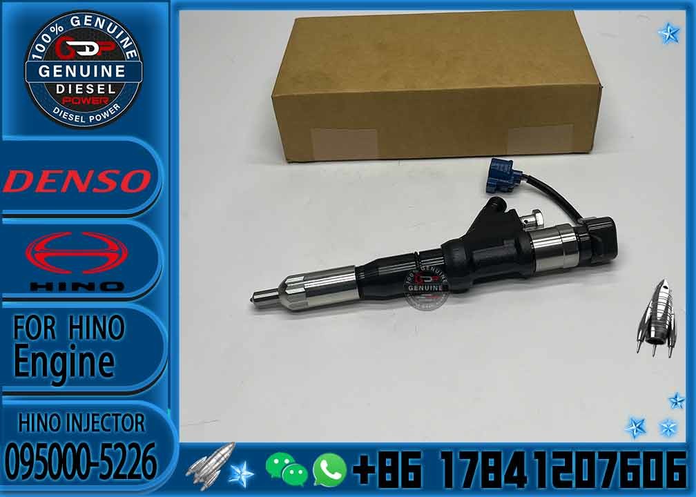 diesel fuel injector 095000-5220 095000-5224 095000-5223 095000-5225 095000-5226 23670-E0341 for HINO E13C EH700