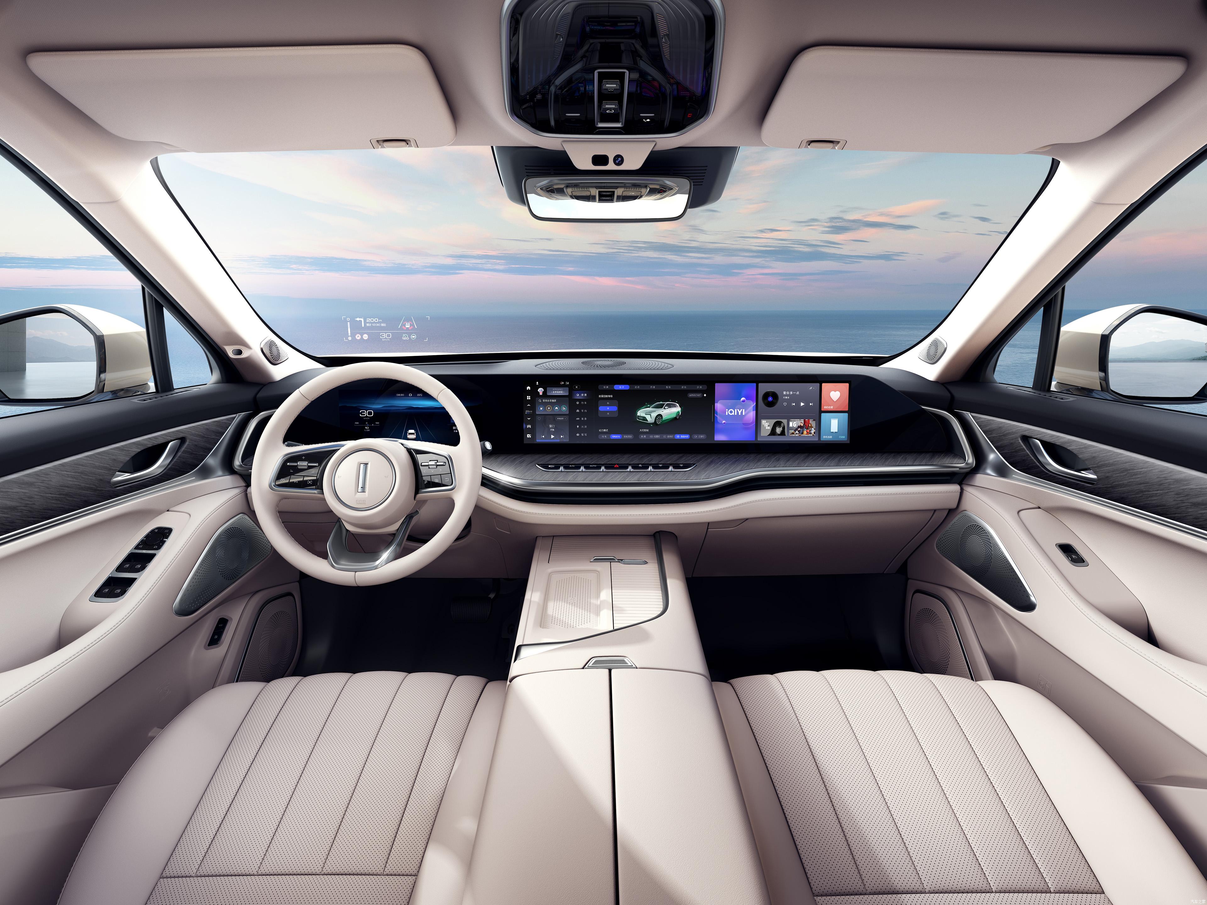 2023 Blue Mountain DHT-PHEV 2wd Long Endurance Version Large SUV PHEV 1.5T Energy Vehicle EV Cars with R20 Tires and 6 Seats