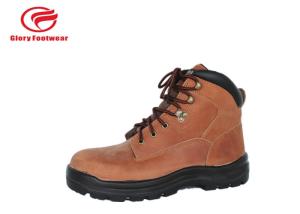 Wholesale Men Pu Sole Safety Shoes For Hard Place , Water Resistant Steel Sole Safety Boots from china suppliers