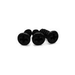 Black Zinc Self-Tapping Screw – M5x25mm Countersunk Phillips