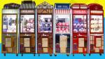 1 Player Coin Operated Crane Game Machine / Gift Vending Toy Claw Machine