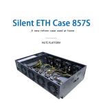 70mm Mining Rig Machine , 12 Gpu Mining Frame Onda B250 Motherboard