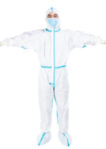 Wholesale Anti Bacteria Disposable Isolation Protective Clothing CE Approved from china suppliers