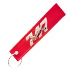 Military 747 Embroidered Key Fob - High-Density Fabric with Travel-Friendly