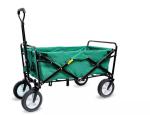 Green Four Wheel Heavy Duty Collapsible Wagon Large Capacity Versatile