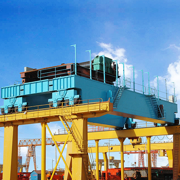 125T Four Beam Cast Bridge Crane YZS Type Working Class A7
