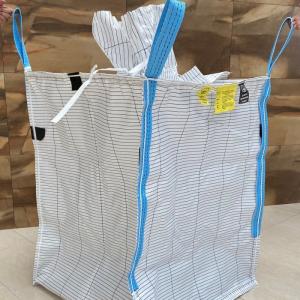 China PP Woven Large Container Bag Bulk Bag Antistatic Conductive Bag Type C Flammable Powder Lithium Ore on sale