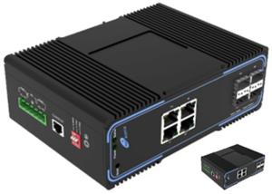 Wholesale Managed SFP Fiber Switch Full Gigabit 4 Ethernet POE Ports and 4 SFP Ports from china suppliers